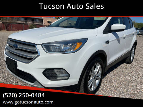 2018 Ford Escape for sale at Tucson Auto Sales in Tucson AZ