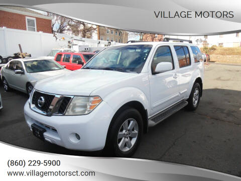 2009 Nissan Pathfinder for sale at Village Motors in New Britain CT