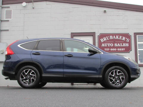 2016 Honda CR-V for sale at Brubakers Auto Sales in Myerstown PA