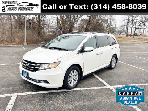 2016 Honda Odyssey for sale at Imperial Auto Finance in Imperial MO