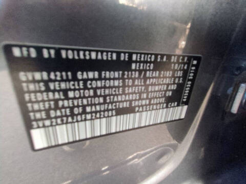 2015 Volkswagen Jetta