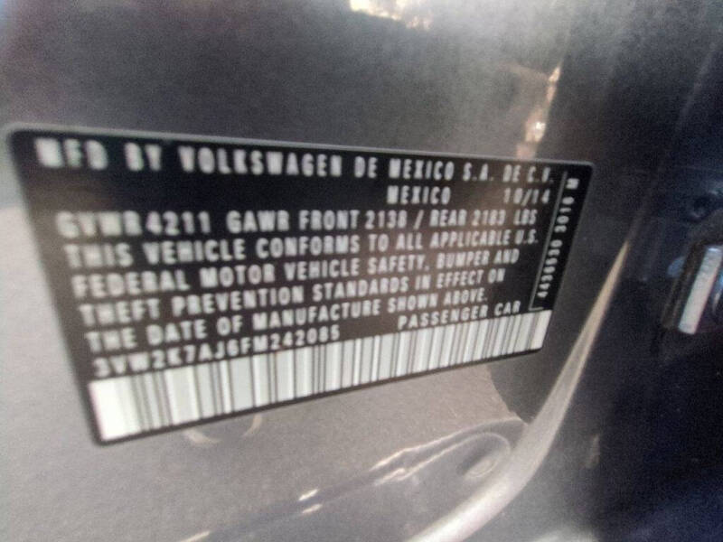 2015 Volkswagen Jetta