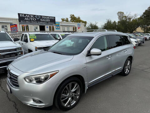 2015 Infiniti QX60 Hybrid for sale at Black Diamond Auto Sales Inc. in Rancho Cordova CA