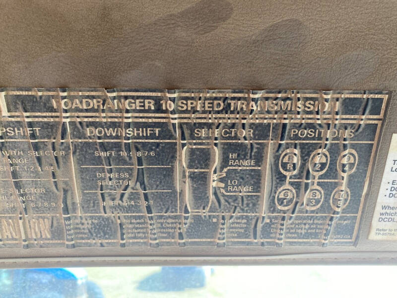 2001 Sterling LT9500 Series