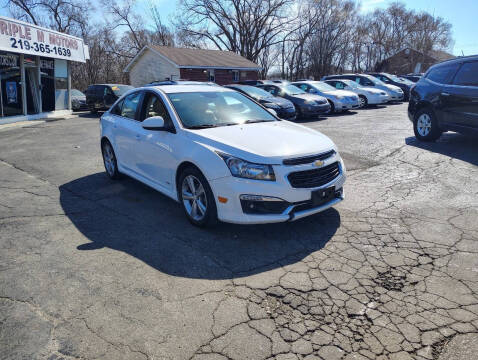 2016 Chevrolet Cruze Limited for sale at Triple M Motors in Saint John IN