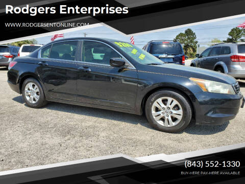 2009 Honda Accord for sale at Rodgers Enterprises in North Charleston SC