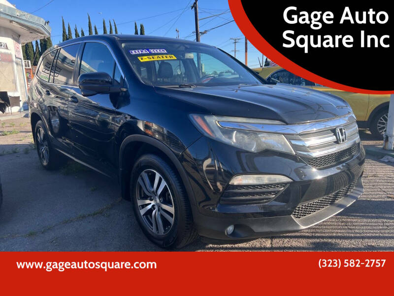 2016 Honda Pilot for sale at Gage Auto Square Inc in Los Angeles CA