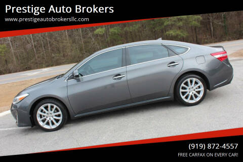 2013 Toyota Avalon for sale at Prestige Auto Brokers in Raleigh NC