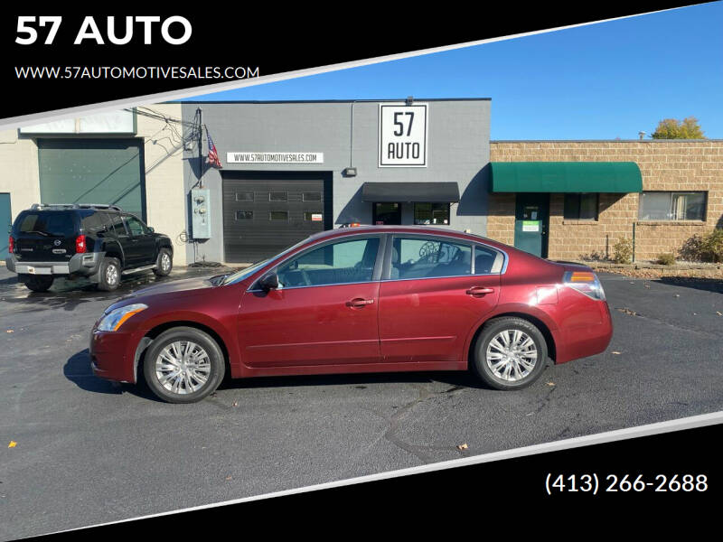 2010 Nissan Altima for sale at 57 AUTO in Feeding Hills MA