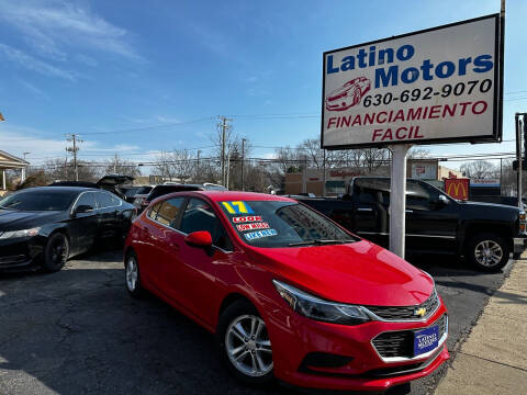 2017 Chevrolet Cruze for sale at Latino Motors in Aurora IL