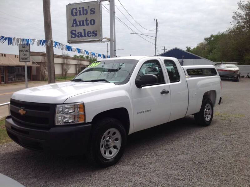 2013 Chevrolet Silverado 1500 for sale at GIB'S AUTO SALES in Tahlequah OK