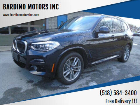 2021 BMW X3 for sale at BARDINO MOTORS INC in Saratoga Springs NY