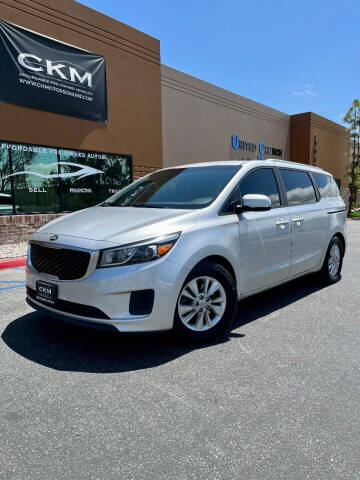 2017 Kia Sedona for sale at CK Motors in Murrieta CA