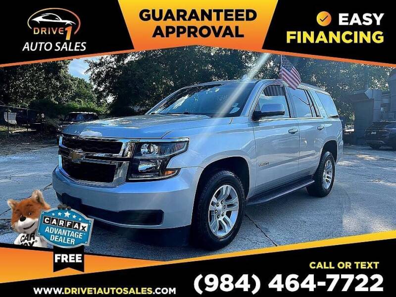 2018 Chevrolet Tahoe for sale at Drive 1 Auto Sales in Wake Forest NC