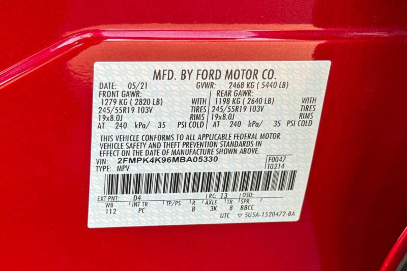 2021 Ford Edge Titanium