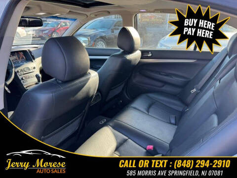 2010 Infiniti G37 Sedan x Anniversary Edition