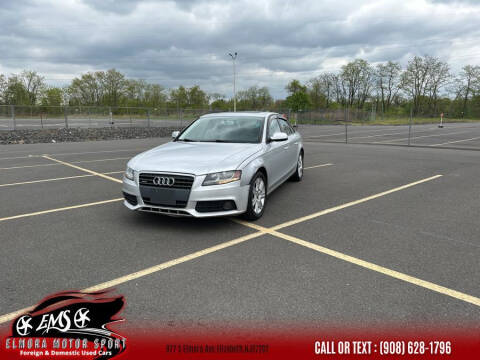 2010 Audi A4 for sale at Elmora Motor Sport in Elizabeth NJ