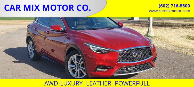 2017 Infiniti QX30 for sale at CAR MIX MOTOR CO. in Phoenix AZ