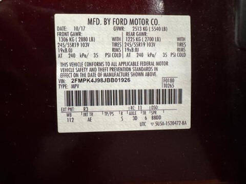 2018 Ford Edge SEL