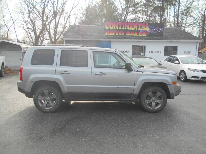 2016 Jeep Patriot for sale at Continental Auto Inc in Seekonk MA