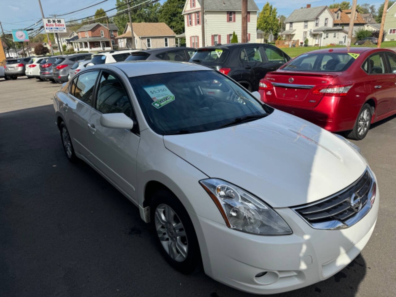 2012 Nissan Altima for sale at B N M Auto Sales Inc in New Castle, PA