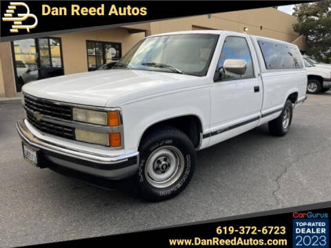 1992 Chevrolet C/K 1500 Series for sale at Dan Reed Autos in Escondido CA