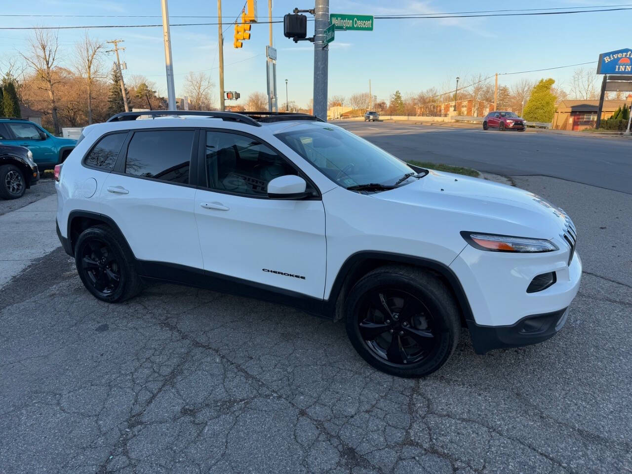 2016 Jeep Cherokee for sale at ONE PRICE AUTO in Mount Clemens, MI