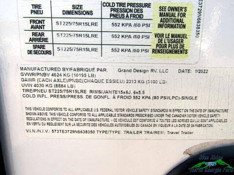 2022 Grand Design RV Imagine