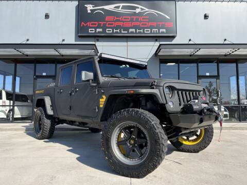 2016 Jeep Wrangler Unlimited for sale at Exotic Motorsports of Oklahoma in Edmond OK