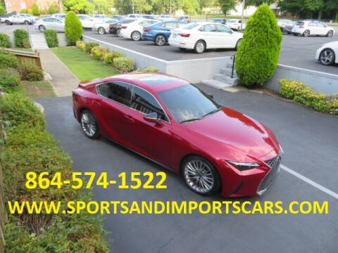 2022 Lexus IS 300 for sale at Sports & Imports INC in Spartanburg SC