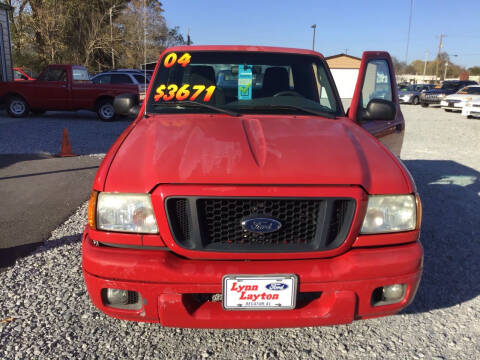 2004 Ford Ranger for sale at K & E Auto Sales in Ardmore AL