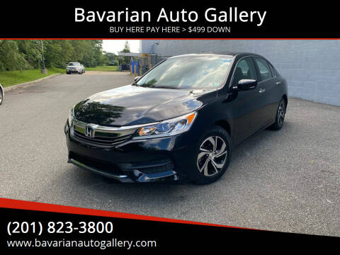 2016 Honda Accord for sale at Bavarian Auto Gallery in Bayonne NJ