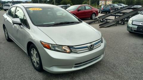 2012 Honda Civic for sale at Kelly & Kelly Supermarket of Cars in Fayetteville NC