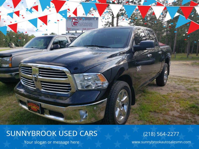 2015 RAM 1500 for sale at SUNNYBROOK USED CARS in Menahga MN