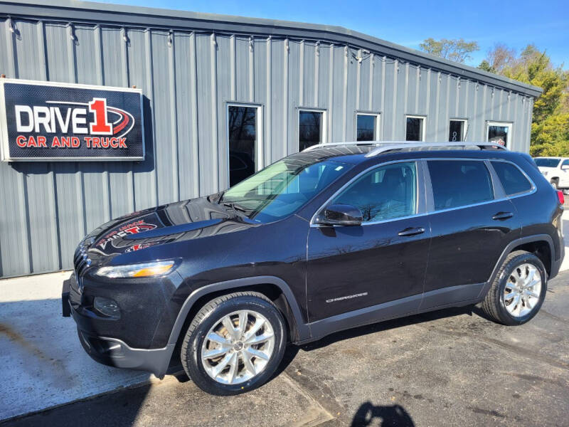 2016 Jeep Cherokee for sale at DRIVE 1 CAR AND TRUCK in Springfield OH