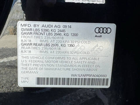 2015 Audi Q5 2.0T quattro Premium Plus