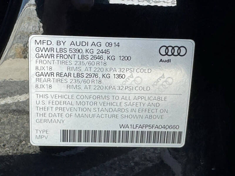 2015 Audi Q5 2.0T quattro Premium Plus