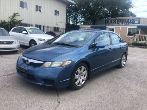 2010 Honda Civic for sale at CERTIFIED AUTO GROUP in Houston TX