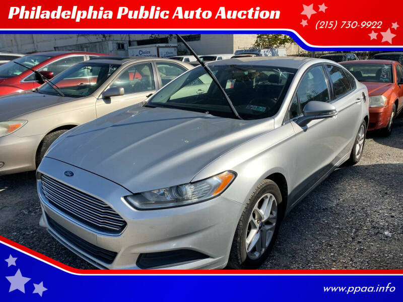 2013 Ford Fusion for sale at Philadelphia Public Auto Auction in Philadelphia PA