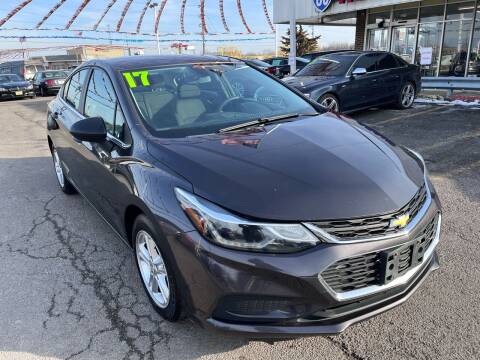 2017 Chevrolet Cruze for sale at I-80 Auto Sales in Hazel Crest IL
