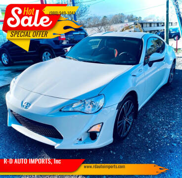 2013 Scion FR-S for sale at R-D AUTO IMPORTS, Inc in Charlotte NC