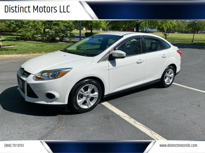 2014 Ford Focus for sale at Distinct Motors LLC in Mechanicsville VA