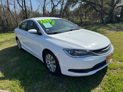 2016 Chrysler 200 for sale at DION'S TRUCKS & CARS LLC in Alvin TX