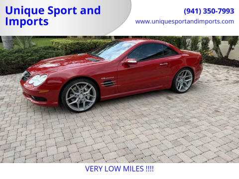 2004 Mercedes-Benz SL-Class for sale at Unique Sport and Imports in Sarasota FL