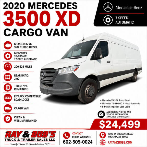 2020 Mercedes-Benz Sprinter Cargo Van