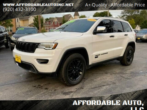 2019 Jeep Grand Cherokee for sale at AFFORDABLE AUTO, LLC in Green Bay WI