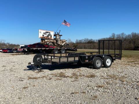 2020 Rivercraft 16' Utility Trailer for sale at Ken's Auto Sales & Repairs in New Bloomfield MO