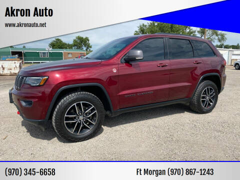 2018 Jeep Grand Cherokee for sale at Akron Auto in Akron CO