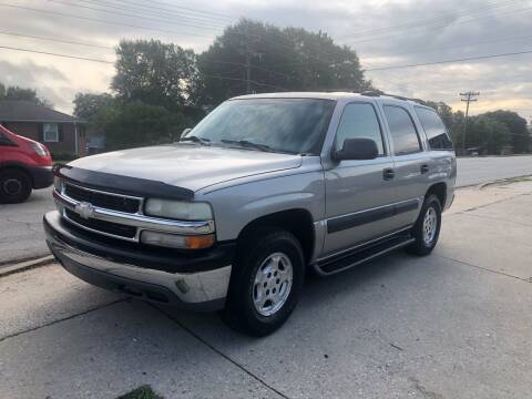 2004 Chevrolet Tahoe for sale at E Motors LLC in Anderson SC