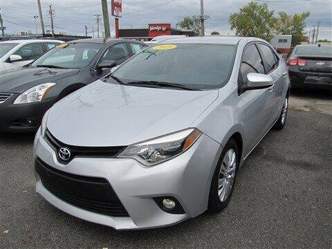 2015 Toyota Corolla for sale at ARGENT MOTORS in South Hackensack NJ
